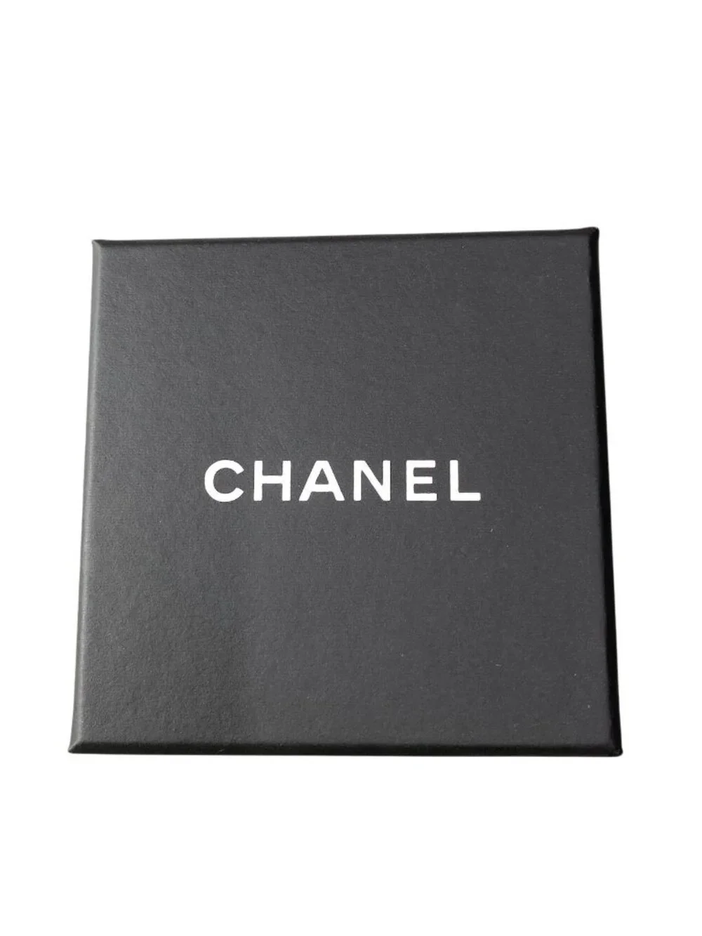 Chanel H2 CC Logo Rhinestone Earrings Gold